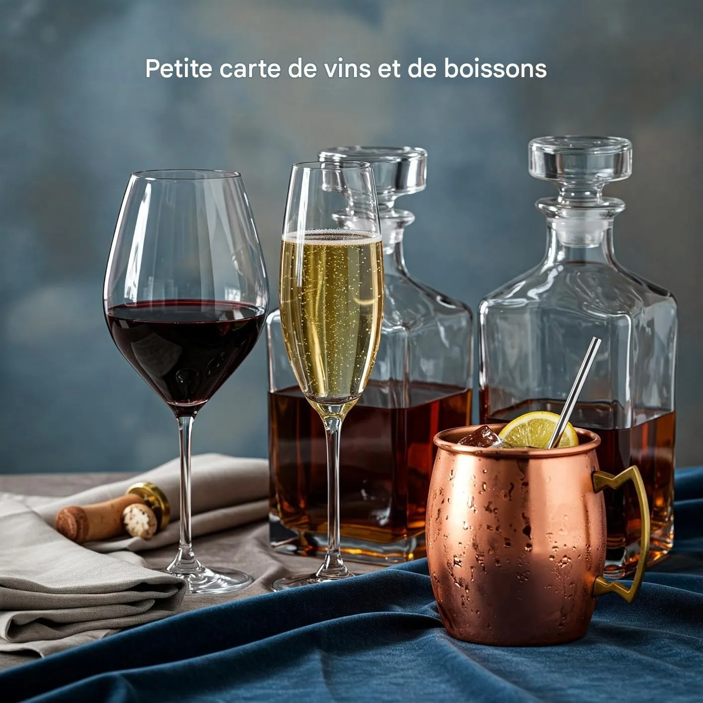 perite carte de vins et des boissons de Checchino dal 1887